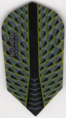 Yellow SILIKA HARROWS Slim Dart Flights