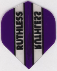 PURPLE/CLEAR RUTHLESS Dart Flights