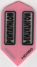 Pink PENTATHLON HD150 Slim Dart Flights