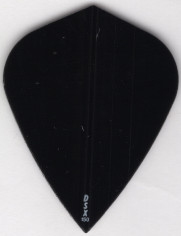 DSX 150 BLACK Kite Dart Flights: 150 Microns Thick