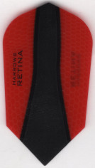 Slim Red RETINA-X Dart Flights