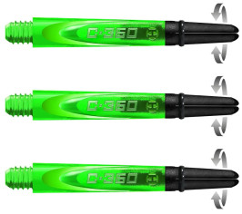 1.75in. Green Carbon 360 Spinning Dart Shafts 1.75in. Green Carbon 360 Spinning Dart Shafts