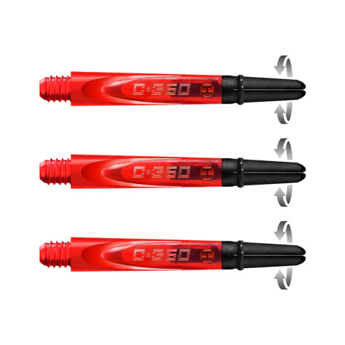 1.75in. Red Carbon 360 Spinning Dart Shafts 1.75in. Red Carbon 360 Spinning Dart Shafts