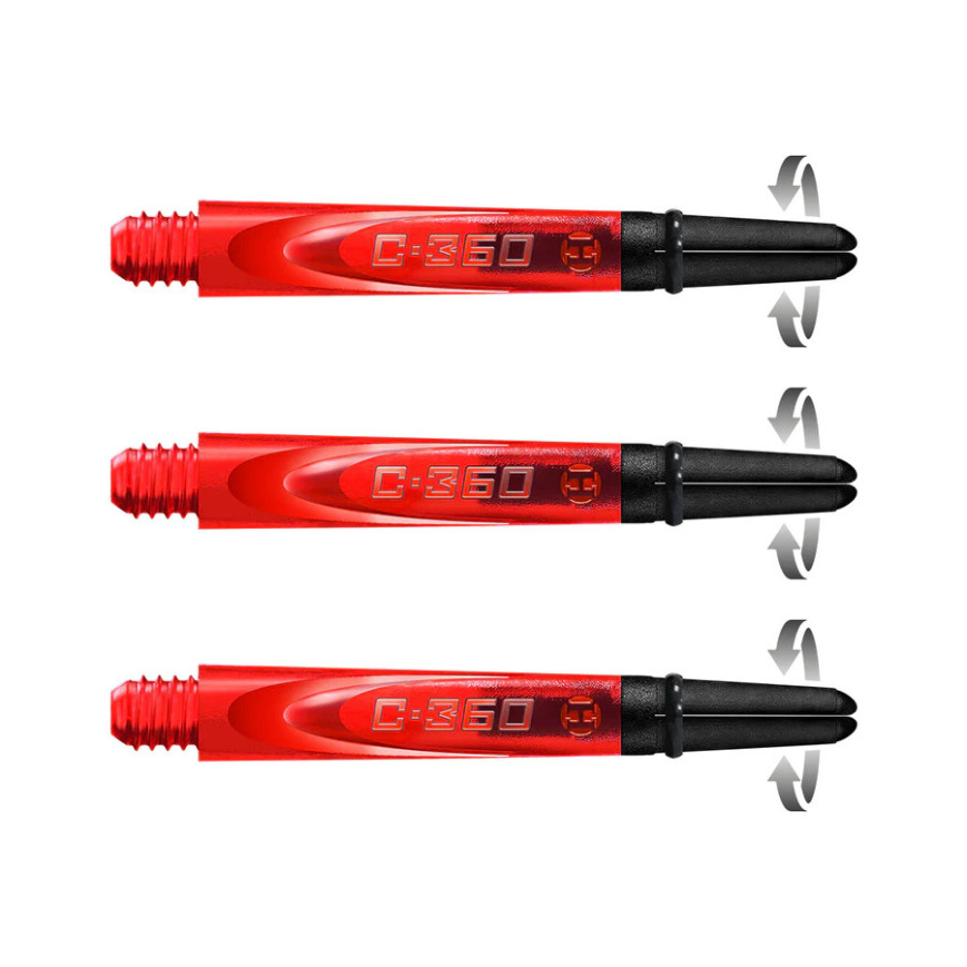 1.75in. Red Carbon 360 Spinning Dart Shafts 1.75in. Red Carbon 360 Spinning Dart Shafts