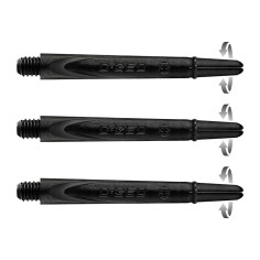 2in. Black Carbon 360 Spinning Dart Shafts