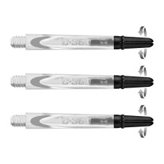 2in. Clear Carbon 360 Spinning Dart Shafts
