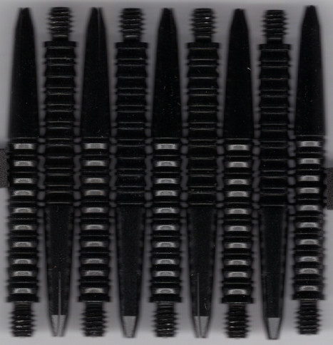 2in. @501 Ribbed Aluminum Dart Shafts