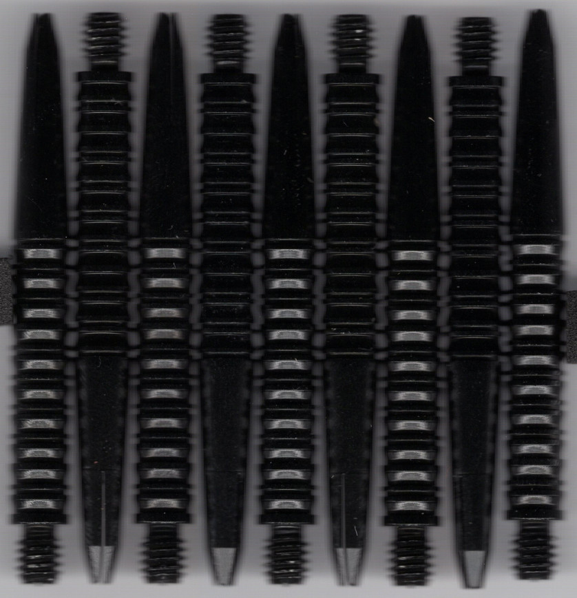 2in. @501 Ribbed Aluminum Dart Shafts