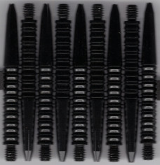 2in. @501 Ribbed Aluminum Dart Shafts