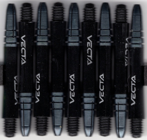 1.75in. Black Vecta Dart Shafts