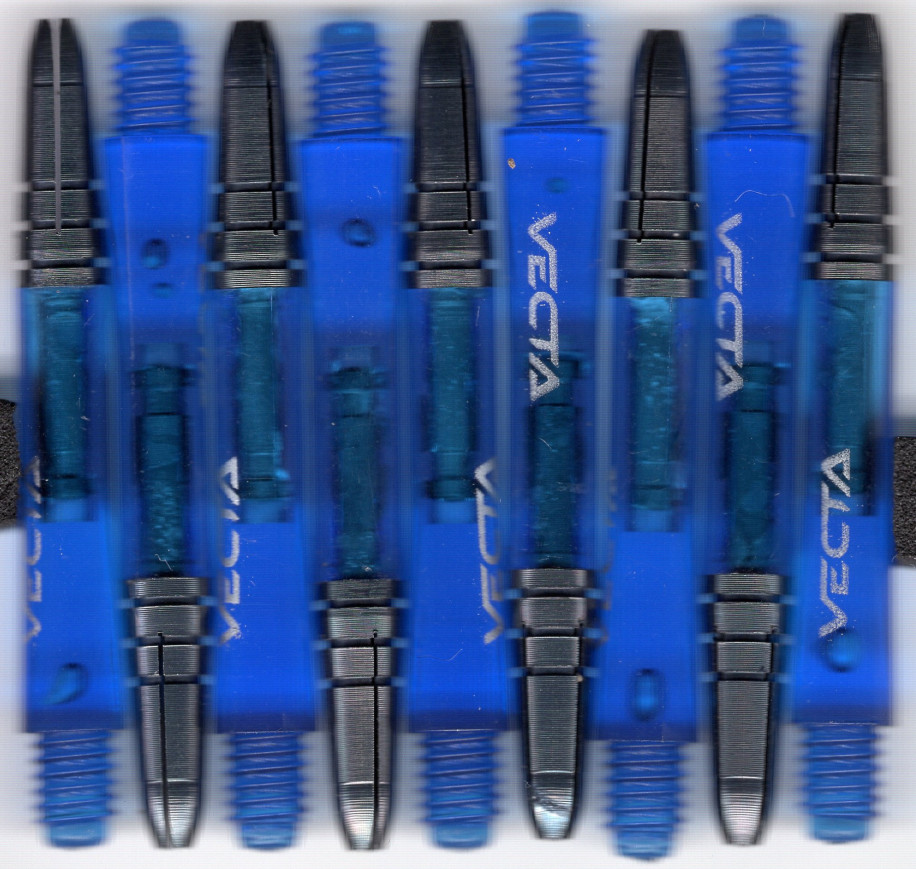 1.75in. Blue Vecta Dart Shafts