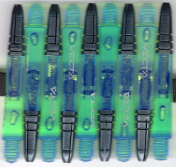 1.75in. Green Vecta Dart Shafts