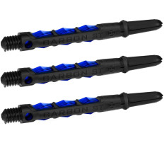 2in. Black & Blue Carbon ST Dart Shafts