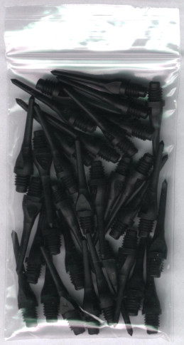 33ct. Black Keypoint Soft Tip Points