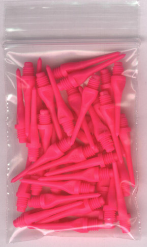 33ct. Neon Pink Keypoint Soft Tip Points 33ct. Neon Pink Keypoint Soft Tip Points