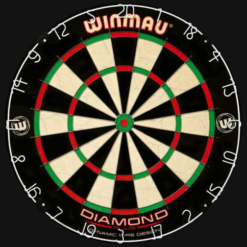WINMAU DIAMOND PLUS DARTBOARD WINMAU DIAMOND PLUS DARTBOARD