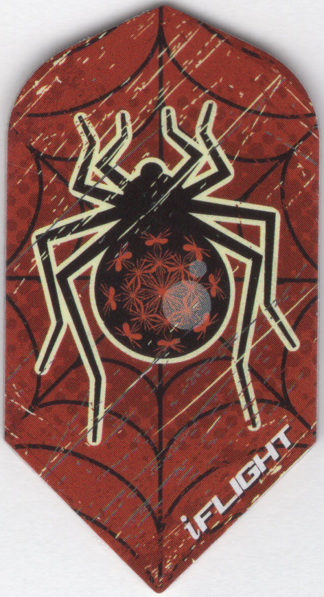 Itsy Bitsy Spider Slim Dart Flights