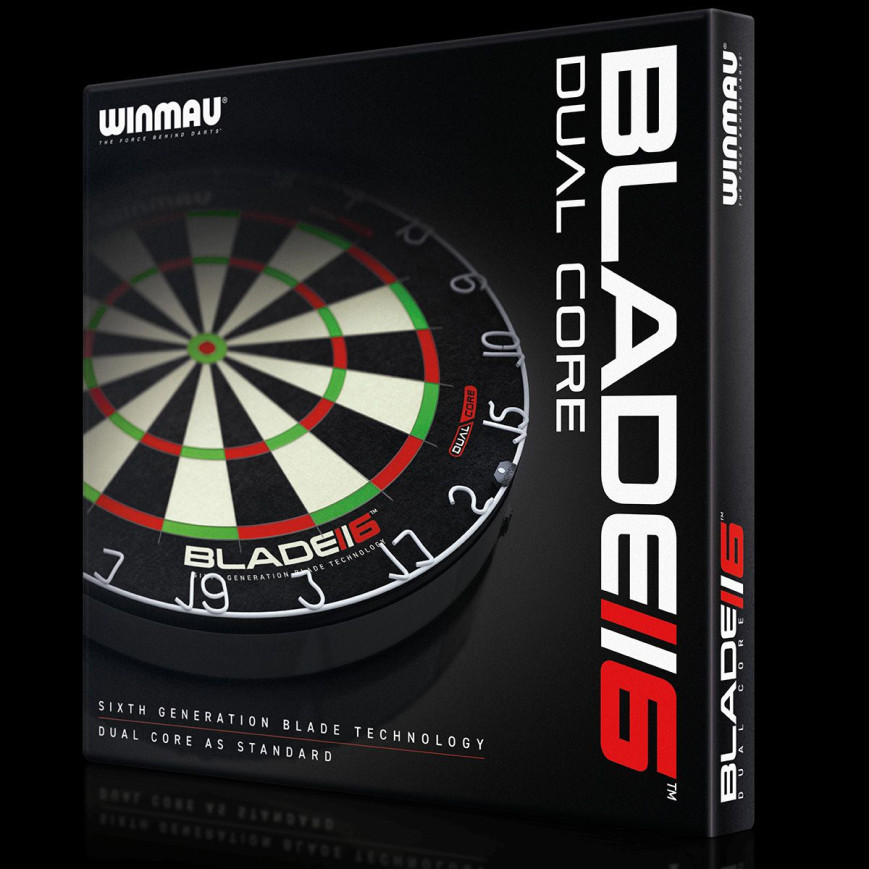 WINMAU BLADE 6 DUAL CORE DARTBOARD WINMAU BLADE 6 DUAL CORE DARTBOARD