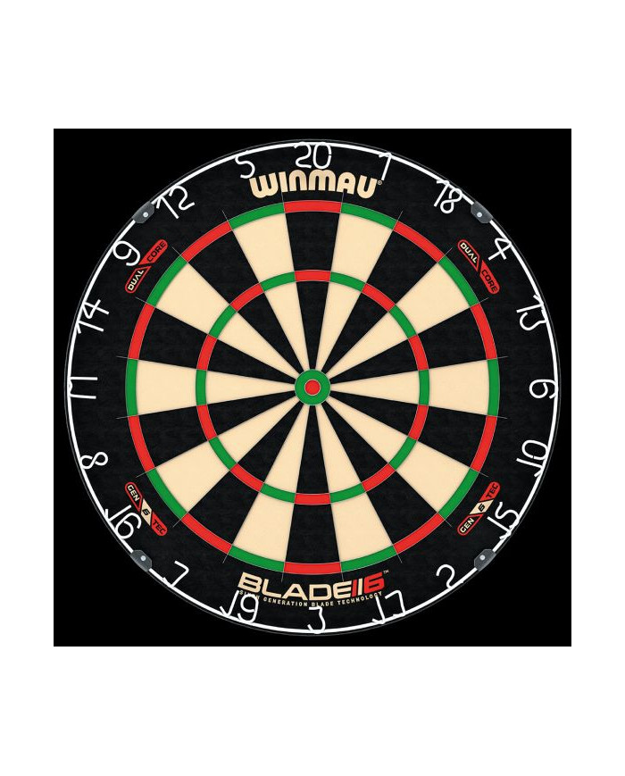 WINMAU BLADE 6 DUAL CORE DARTBOARD WINMAU BLADE 6 DUAL CORE DARTBOARD