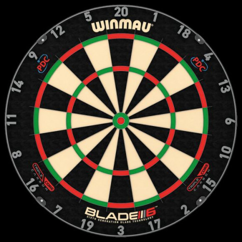 WINMAU TRIPLE CORE BLADE 6 DARTBOARD WINMAU TRIPLE CORE BLADE 6 DARTBOARD