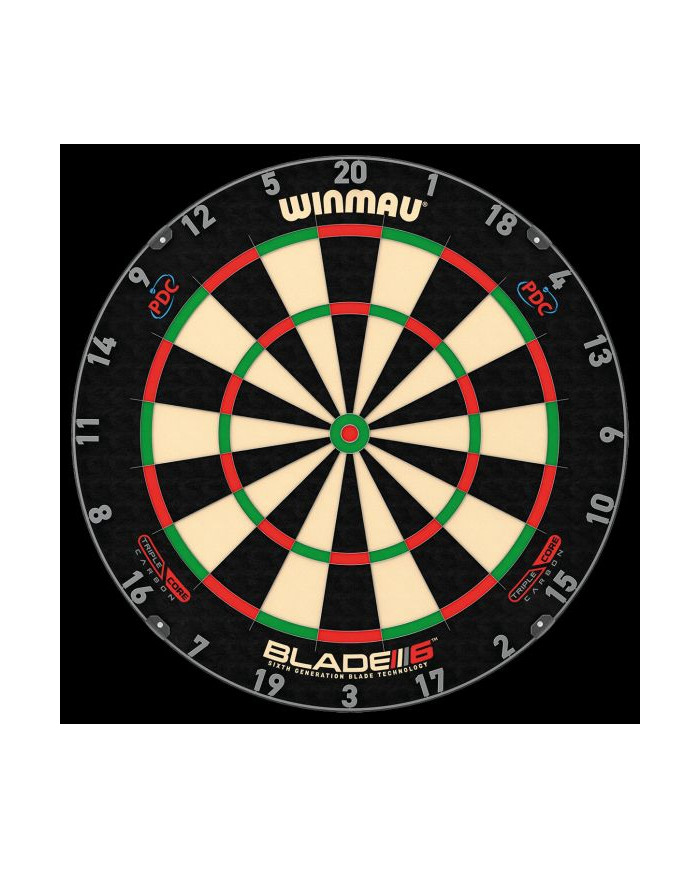 WINMAU TRIPLE CORE BLADE 6 DARTBOARD WINMAU TRIPLE CORE BLADE 6 DARTBOARD