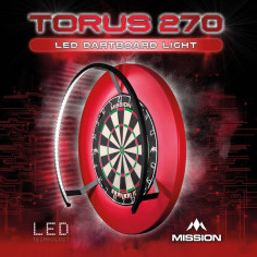 MISSION TORUS 270 DARTBOARD LIGHT MISSION TORUS 270 DARTBOARD LIGHT