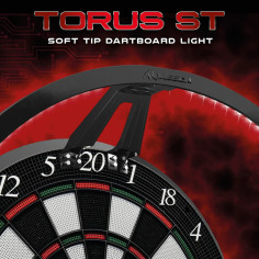 MISSION TORUS ST (SOFT TIP) DARTBOARD LIGHT MISSION TORUS ST (SOFT TIP) DARTBOARD LIGHT