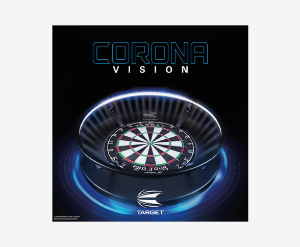 TARGET CORONA VISION DARTBOARD LIGHT TARGET CORONA VISION DARTBOARD LIGHT