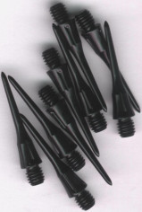 Black Spike Alloy Dart Points Black Spike Alloy Dart Points