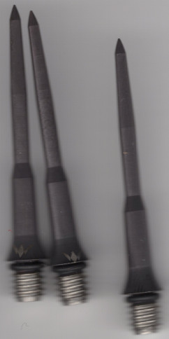 34mm Black Mission Titanium Smooth Conversion Dart Points