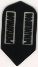 Black Pentathlon Slim Dart Flights Black Pentathlon Slim Dart Flights