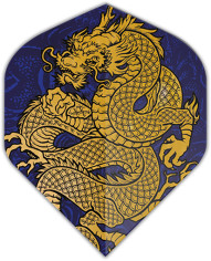 Purple Ancient Japanese Dragon Dart Flights