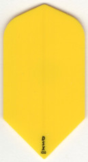 Yellow DSX 150 Microns Thick Slim Dart Flights
