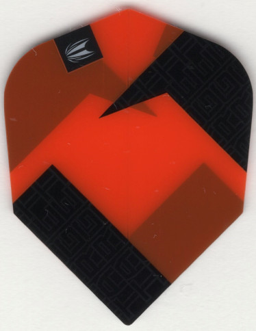 Orange - Mini Standard Target Dart Flights Orange - Mini Standard Target Dart Flights