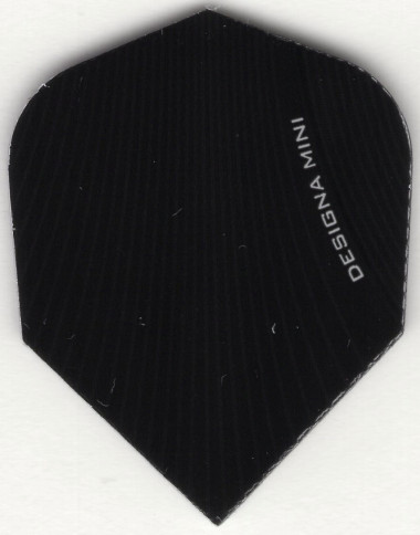 Mini Standard Black Dart Flights Mini Standard Black Dart Flights