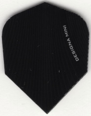 Mini Standard Black Dart Flights Mini Standard Black Dart Flights