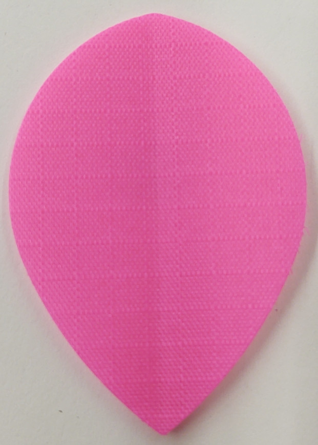 Bright Pink Teardrop Nylon Dart Flights Bright Pink Teardrop Nylon Dart Flights