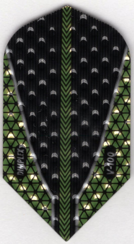 Gold V-100 Slim Dimplex Dart Flights