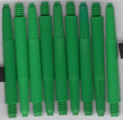 1.75in. Green In-between Nylon Dart Shafts
