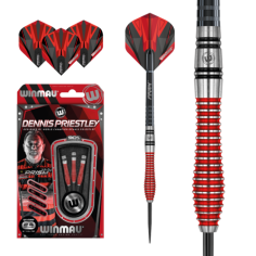 WINMAU DENNIS PRIESTLEY 22 GRAM STEEL TIP DARTS WINMAU DENNIS PRIESTLEY 22 GRAM STEEL TIP DARTS