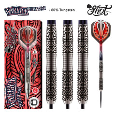 WARRIOR "HAUTOA" 24 GRAM STEEL TIP DARTS WARRIOR "HAUTOA" 24 GRAM STEEL TIP DARTS