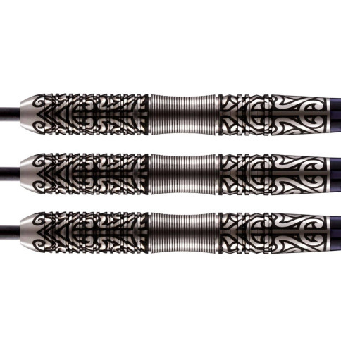 WARRIOR "HAUTOA" 24 GRAM STEEL TIP DARTS WARRIOR "HAUTOA" 24 GRAM STEEL TIP DARTS