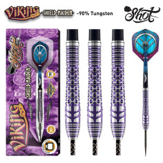 SHOT VIKING "SHIELD-MAIDEN" 27 GRAM STEEL TIP DARTS SHOT VIKING "SHIELD-MAIDEN" 27 GRAM STEEL TIP DARTS