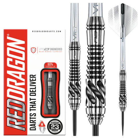 RED DRAGON ASKARI 23 GRAM STEEL TIP DARTS RED DRAGON ASKARI 23 GRAM STEEL TIP DARTS