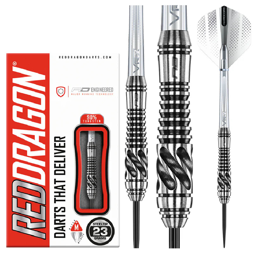 RED DRAGON ASKARI 23 GRAM STEEL TIP DARTS RED DRAGON ASKARI 23 GRAM STEEL TIP DARTS
