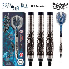 SHOT BIRDS OF PREY "KITE" 20 GRAM SOFT TIP DARTS SHOT BIRDS OF PREY "KITE" 20 GRAM SOFT TIP DARTS
