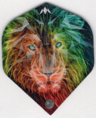 RASTA LION Dart Flights