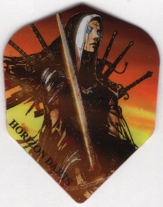 Warrior Nun Standard Dart Flights