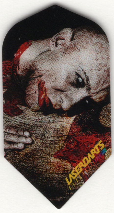 Decapitated Head Slim Dart Flights