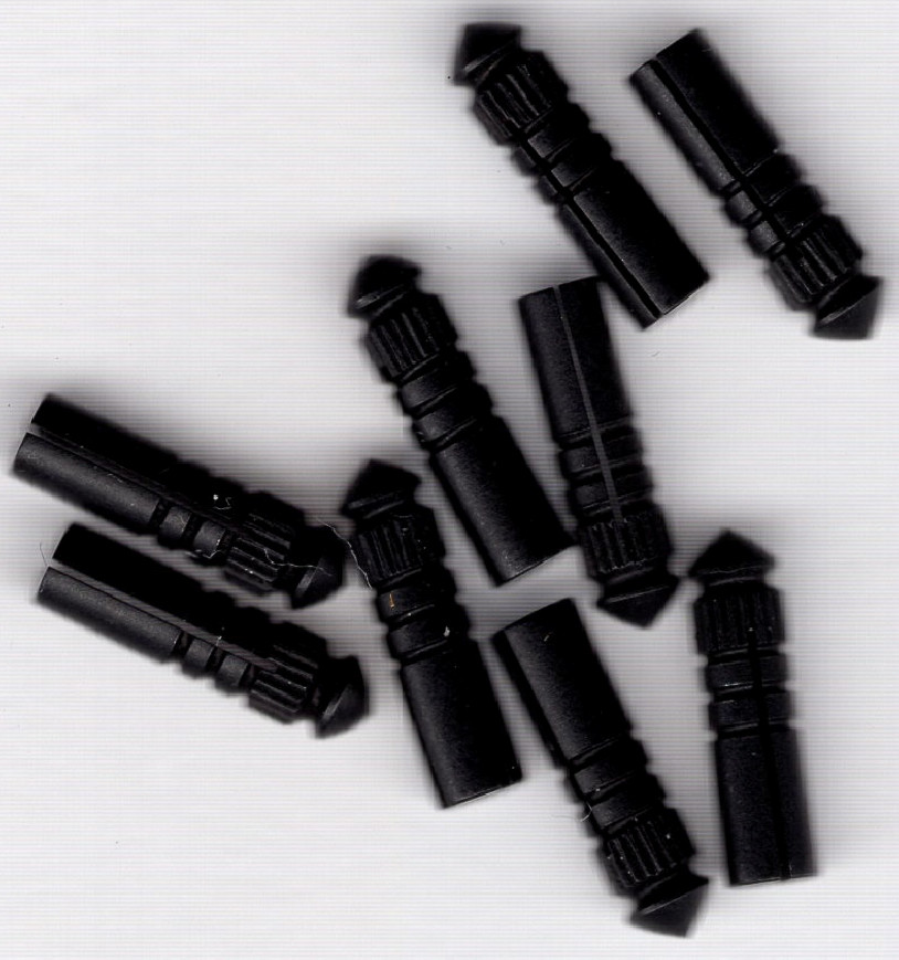 Black XL Style Dart Flight Protectors: 10mm Length Black XL Style Dart Flight Protectors: 10mm Length